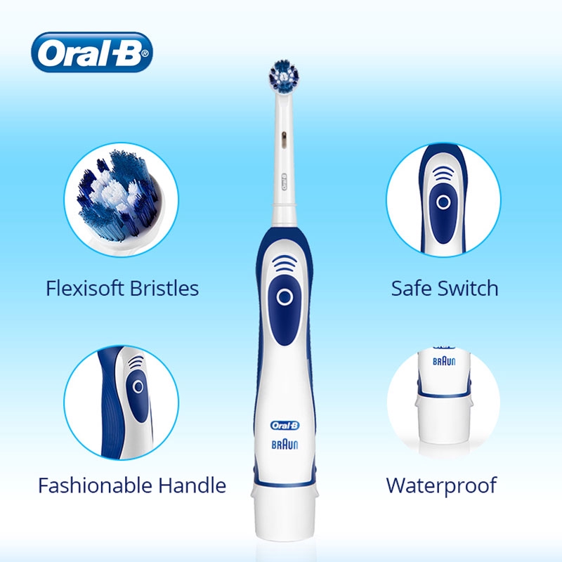 oral b electric toothbrush battery type