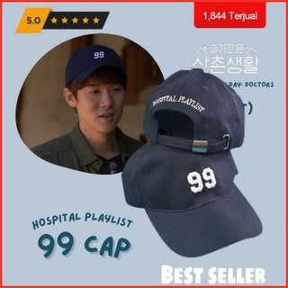 Image of thu nhỏ 99 Hospital Playlist Hat Korean Dracor Hat Thick denim Raffle Material #0