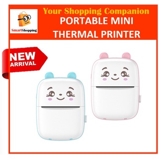 [NEW ARRIVAL] Mini Portable 57mm Wireless Bluetooth Pocket Thermal Printer Android IOS Print Labels Printer Labeller