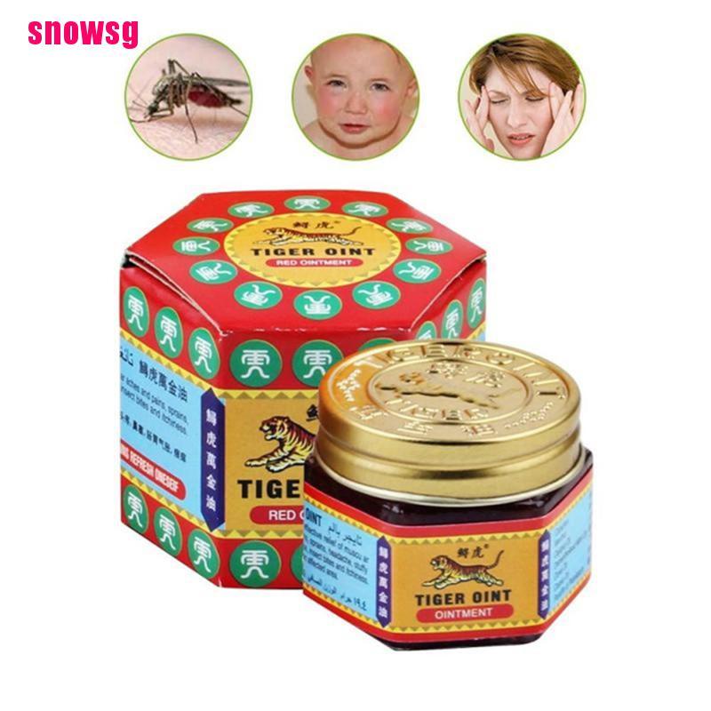 [snowsg]Red White Tiger Balm Ointment For Headache Toothache