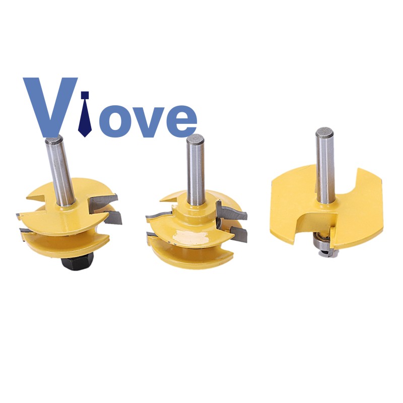 3pc 8mm Shank Raised Panel Cabinet Door Router Bit Set Shopee Singapore