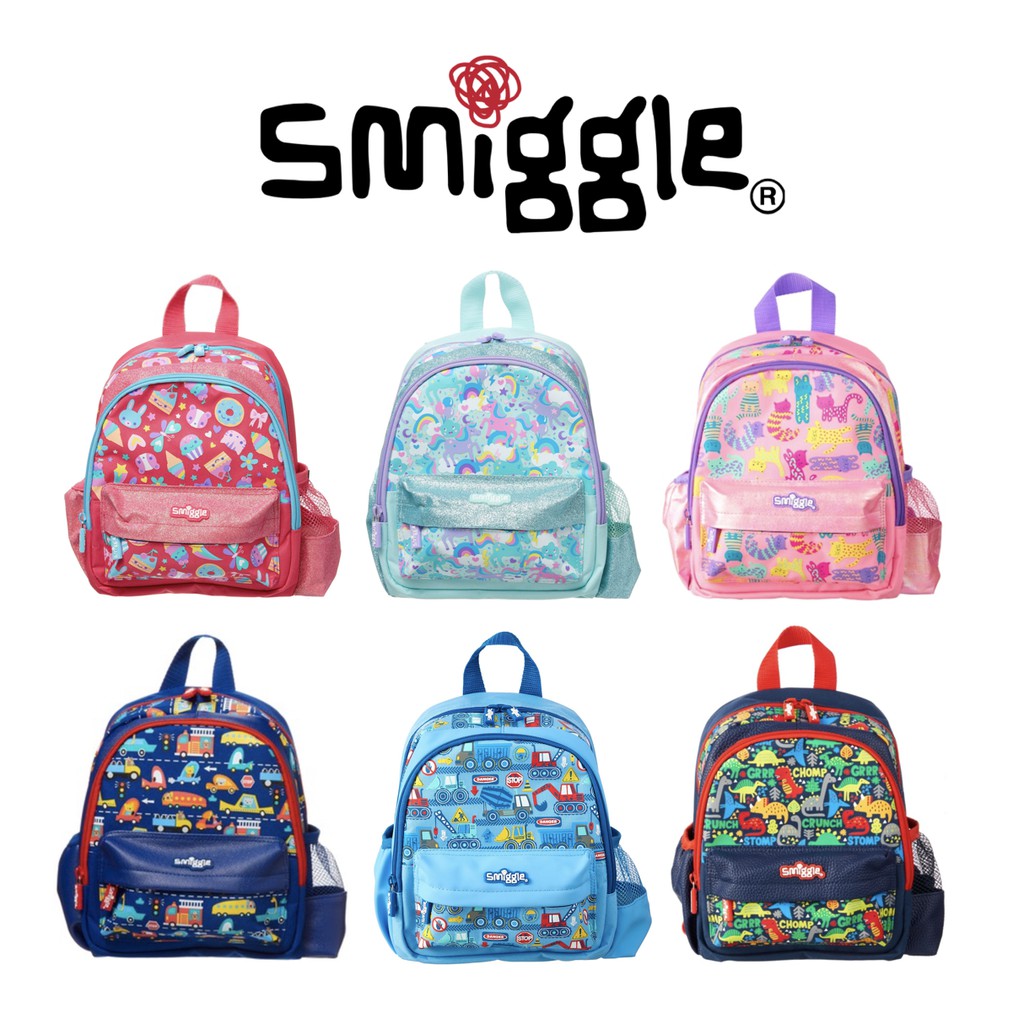 smiggle backpack and lunch box