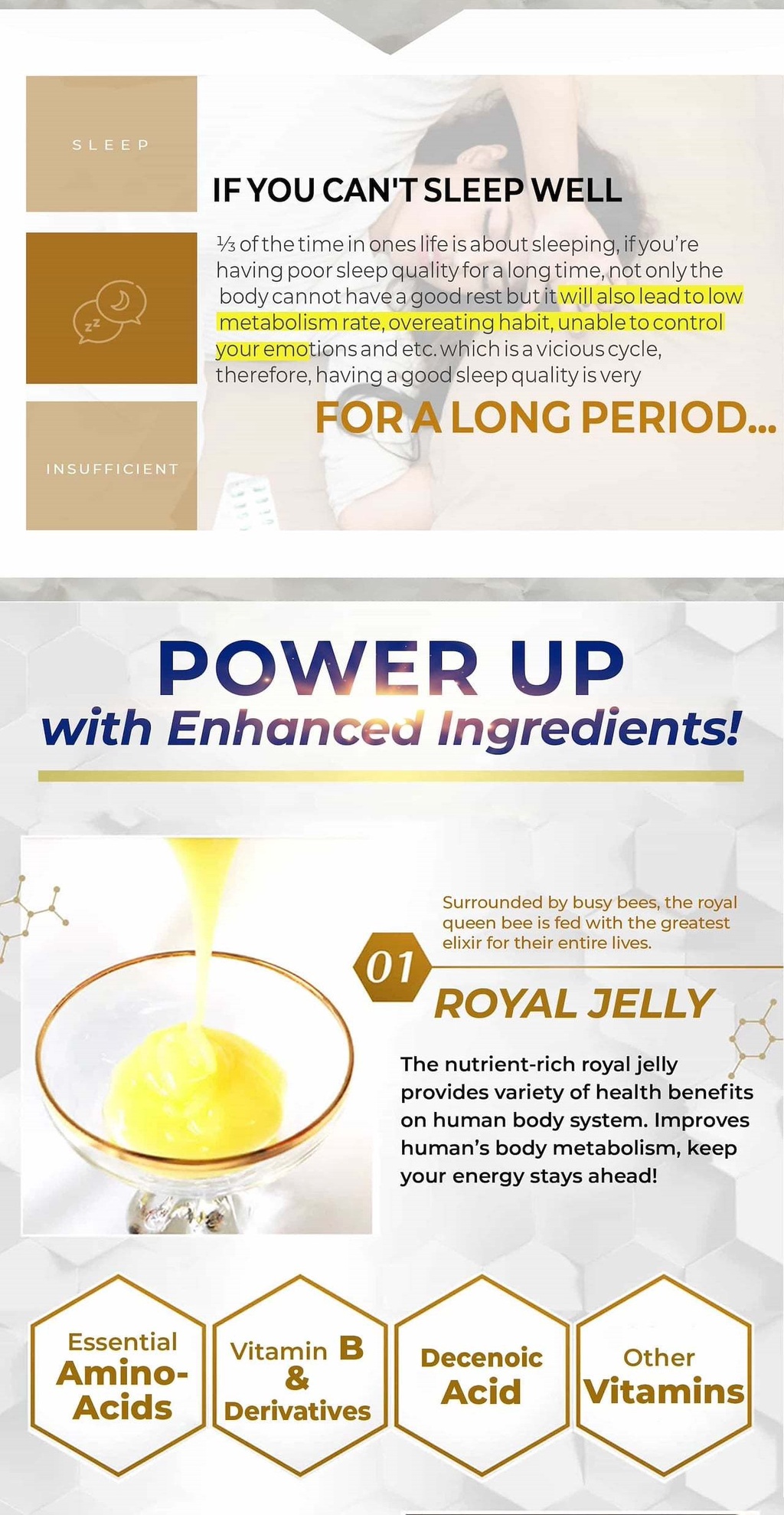 [Bundle Of 4] Simply Night Enzyme Ex Plus / Royal Jelly Night Enzyme Ex