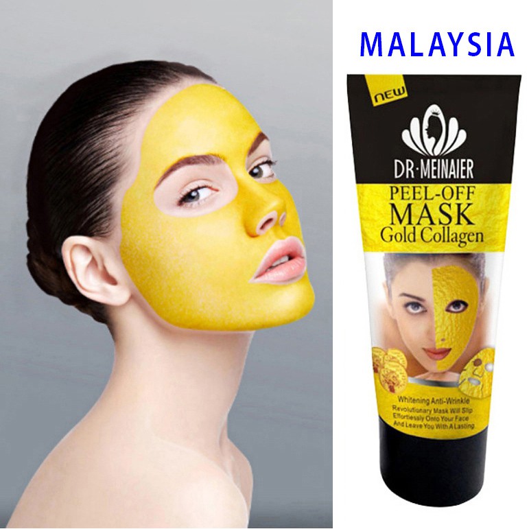 Gold Collagen Peel Off Mask Whitening Anti Wrinkles Blackhead Remover ...