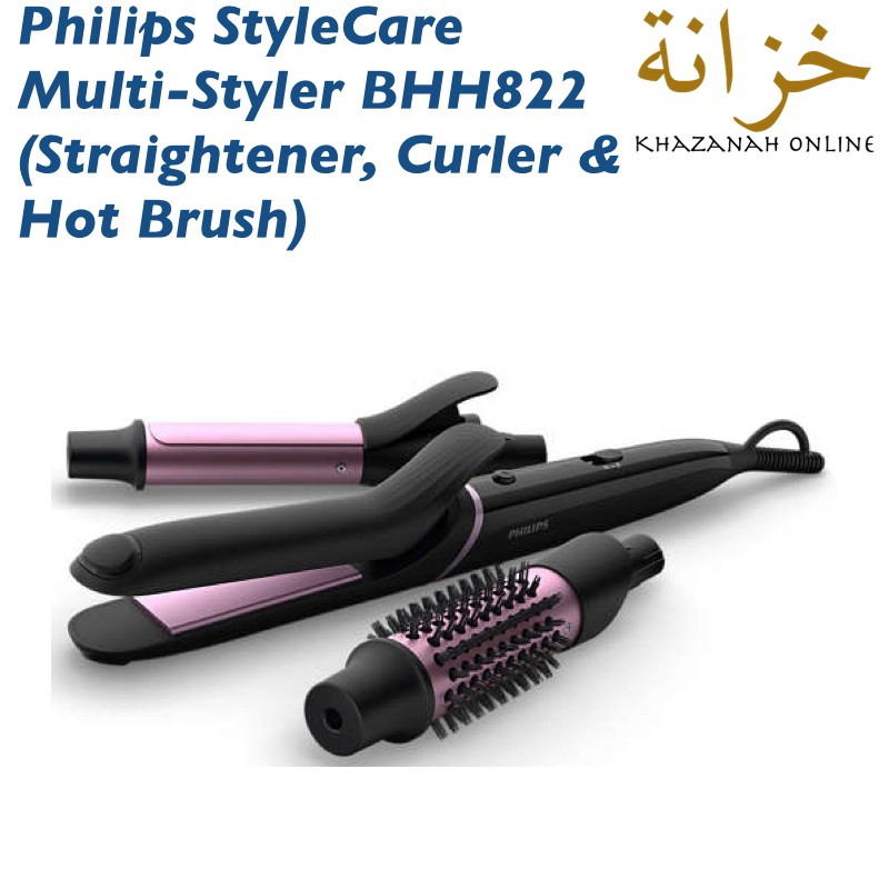 philips hair straightener 3 in 1