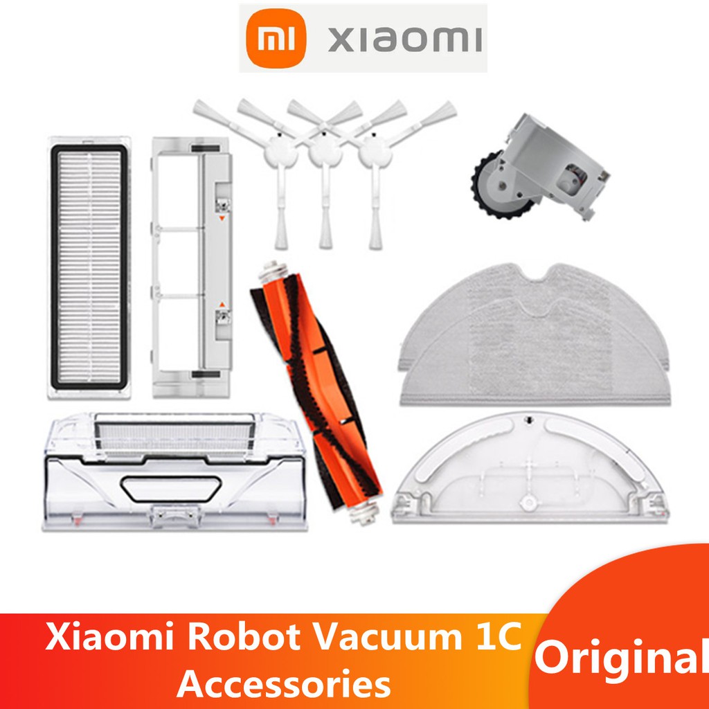 Original Xiaomi Mi Robot 1C/2C/1T/STYTJ01ZHM/STYJ02ZHM Accessories Wheel Dustin Water Tank for