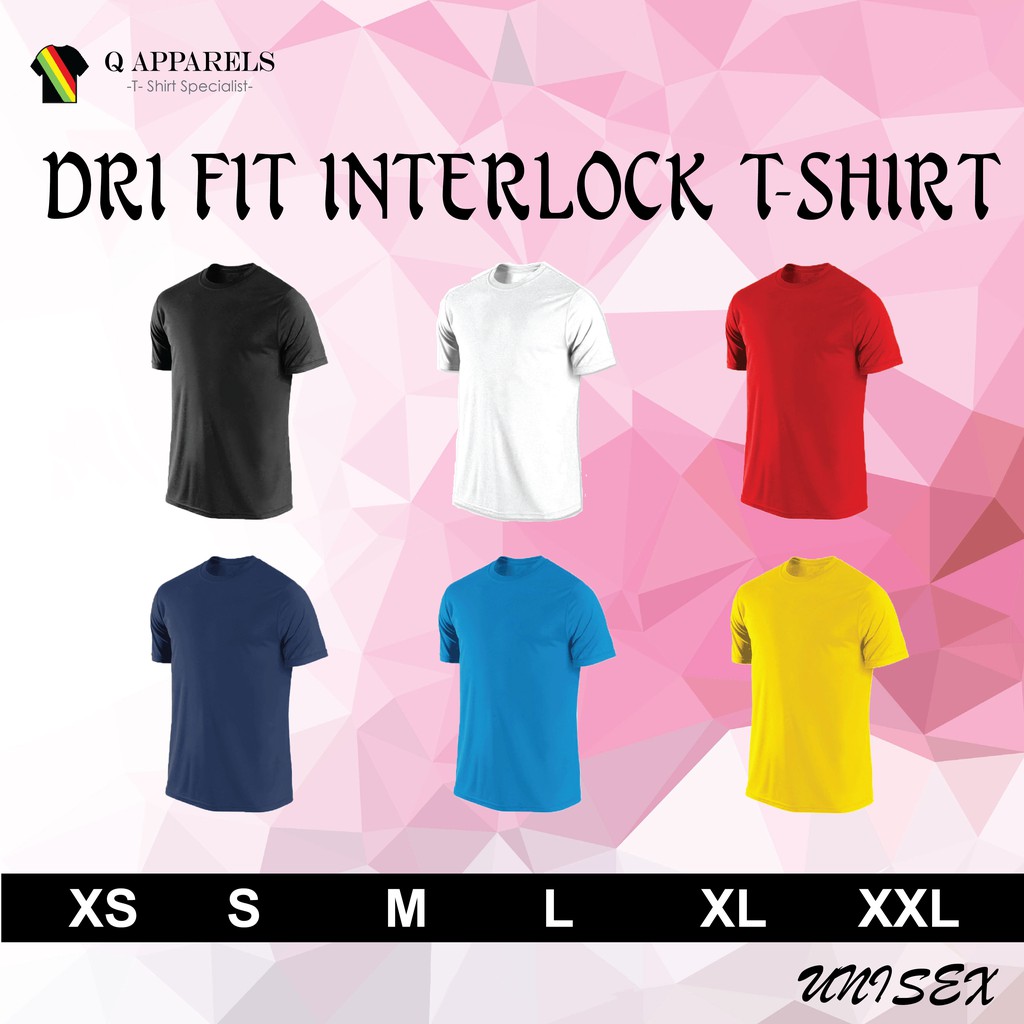 unisex dri fit shirts