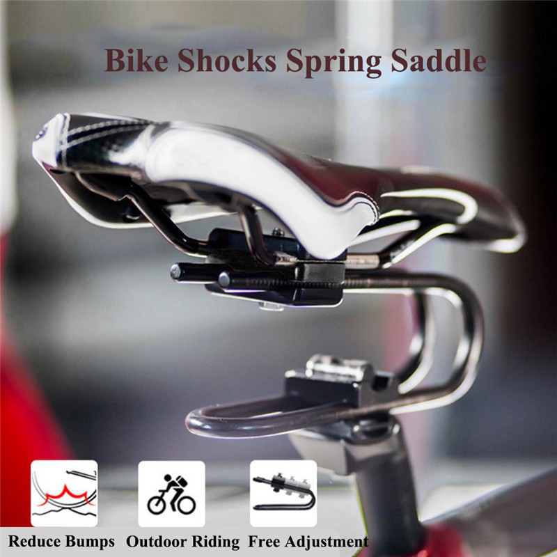 Saddle Shock Absorber Suspension Extender U Seat Spring For Bicycle / E