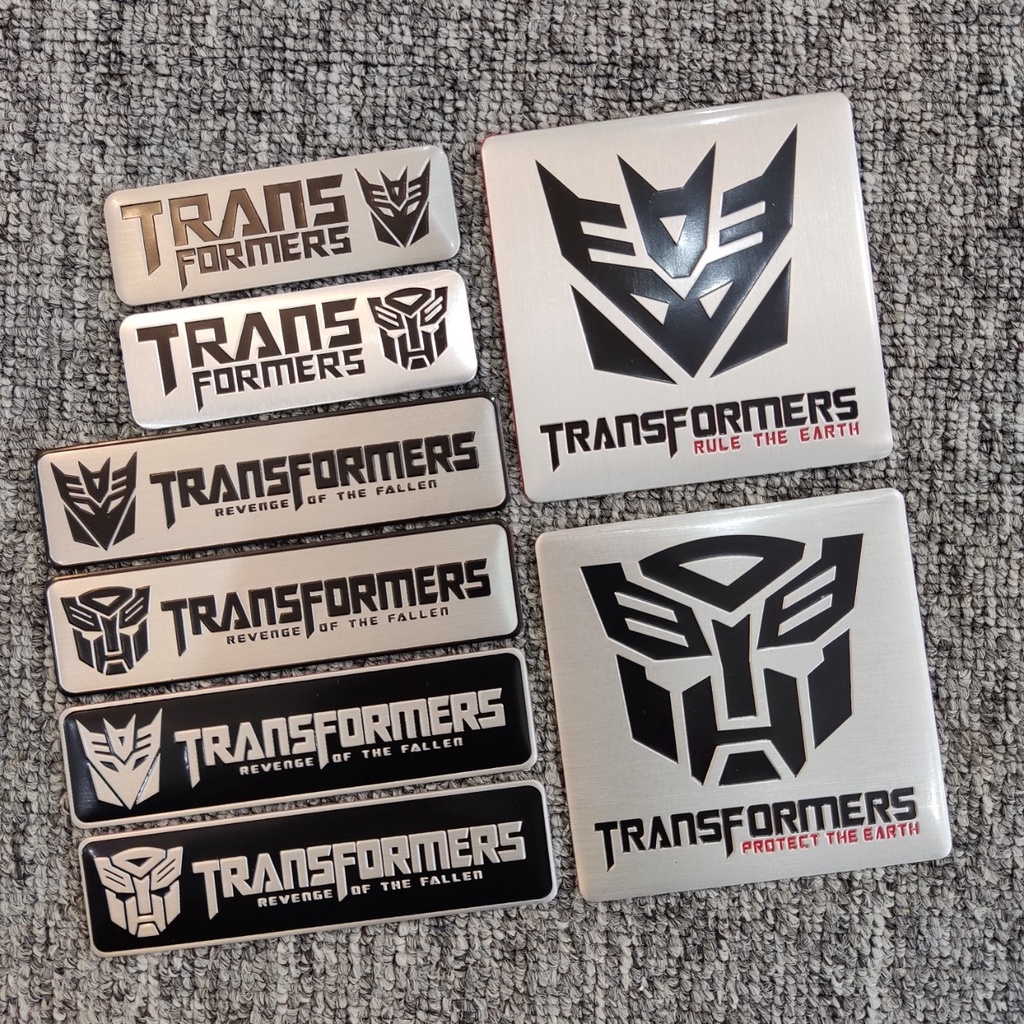 Transformer Car Sticker With Multiple Sizes Synthes | Shopee Singapore