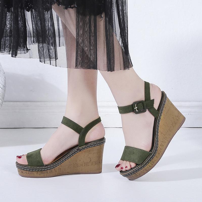 korean wedge shoes