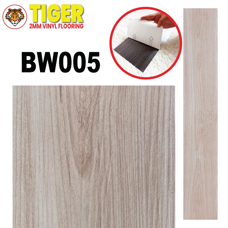 new arrivals36pcs 54sqft per box tiger 2mm vinyl flooring self adhesive avoj shopee singapore