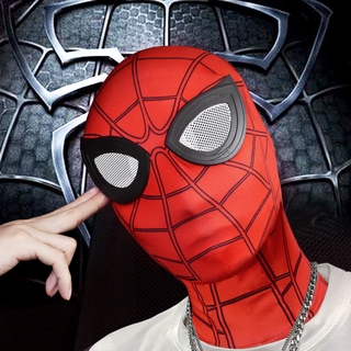 Image of SpiderMan Mask Peter Parker Balaclava Venom Spider-Man Full Head Hood Superhero Costume Cosplay