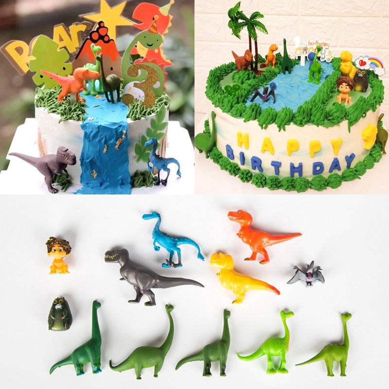 The Good Dinosaur Cake Figure Toys Kids Toy Topper Arlo Spot Budda Ramsey 12pcs 