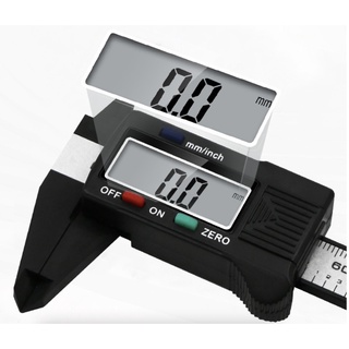 Vernier Caliper tape 150mm measures in mm and inch Digital Ruler LCD ...