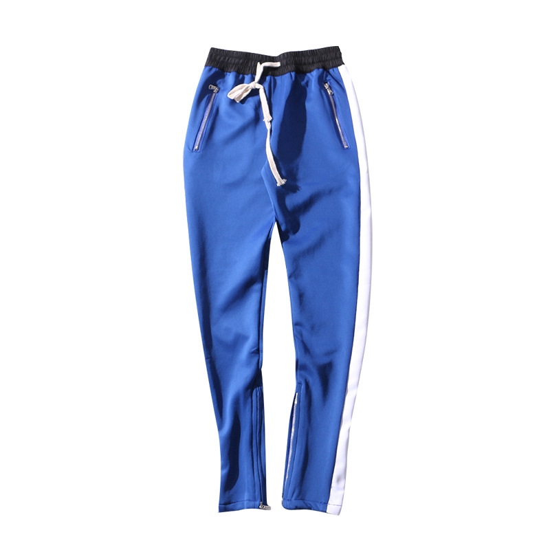 side stripe track pants men