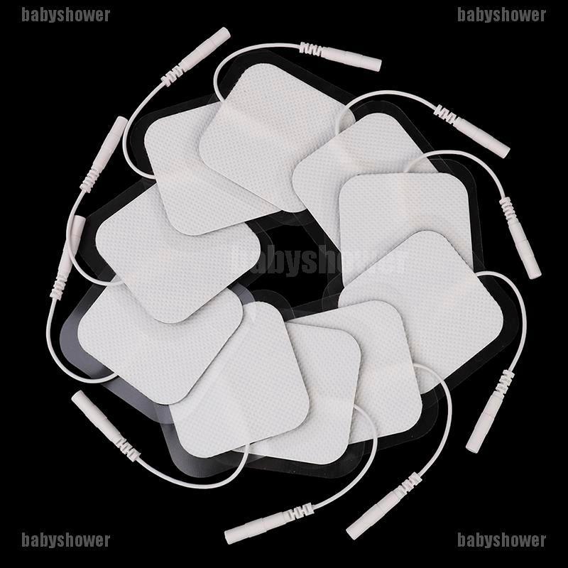 Electrode Pads Replacement for Tens Unit 7000 Machine Massagers 4x4cm ...