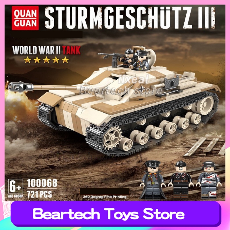 721PCS City Military Germany Assault 