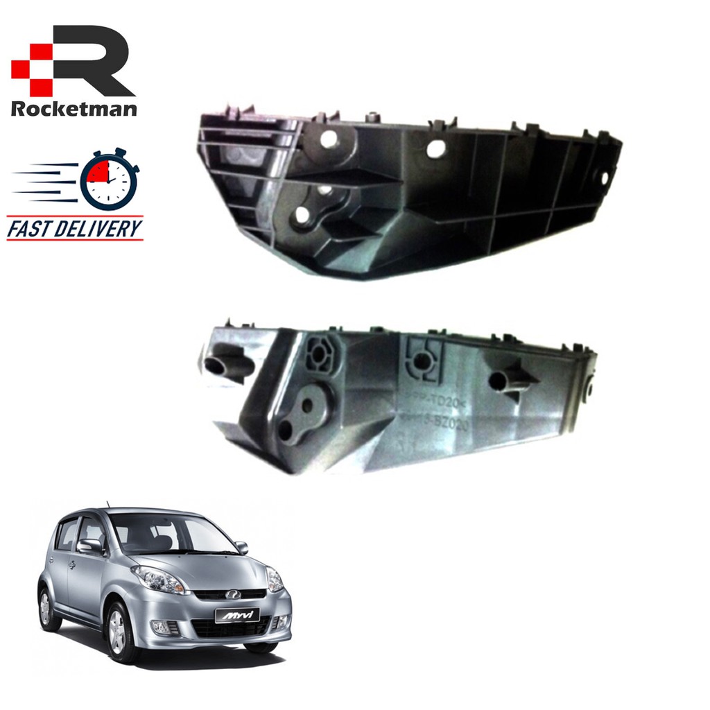 bracket bumper myvi