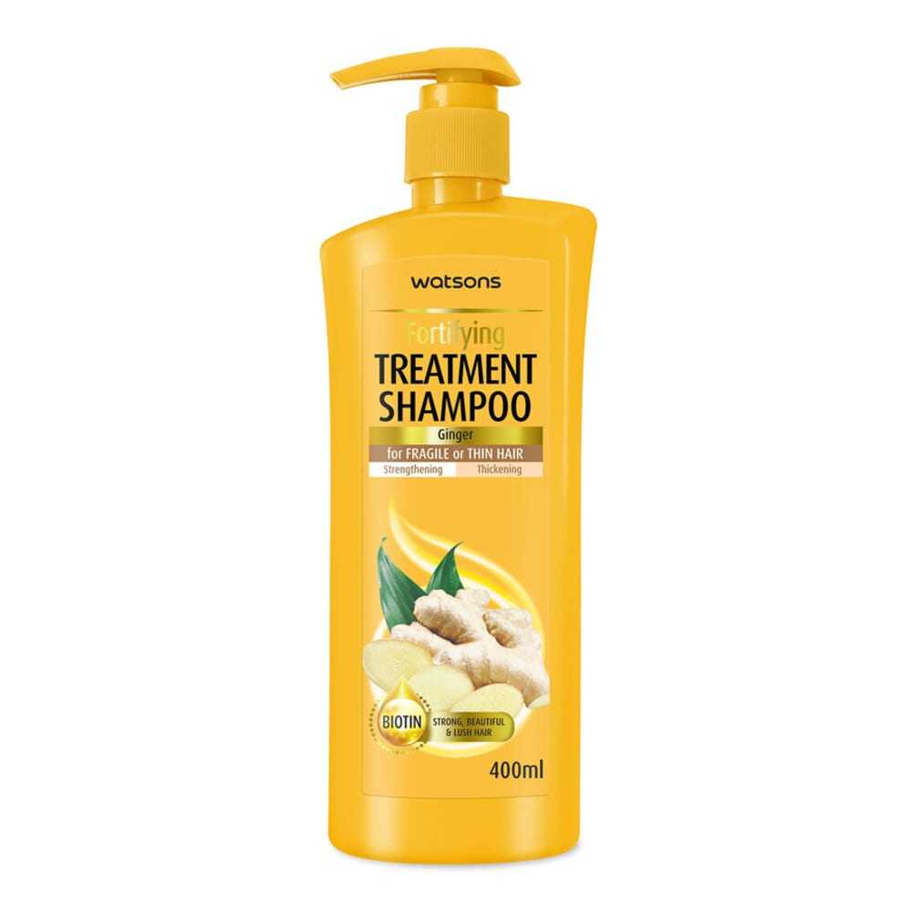 WATSONS Fortifying Ginger Treatment Shampoo 400ml Shopee Singapore