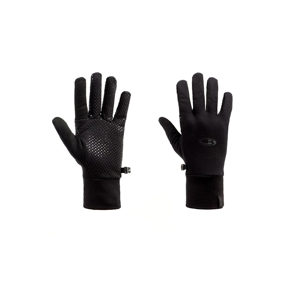 icebreaker Merino Unisex RealFLEECE Sierra Gloves - BLACK | Shopee ...