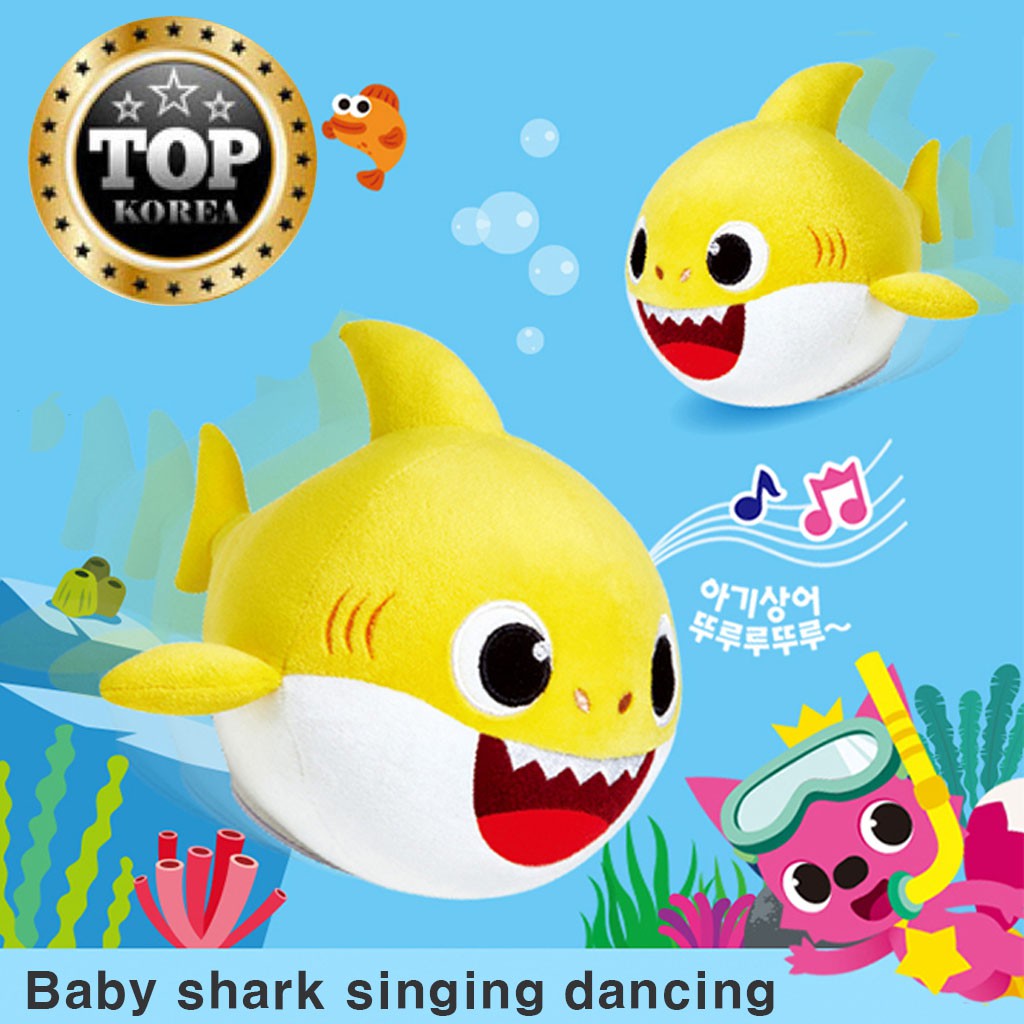 Pinkfong Baby Shark Singing Dancing Shipping From Korea Shopee Singapore