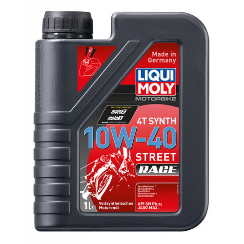SG SELLER Liqui moly 10W40 street race 1L full synthetic engine oil
