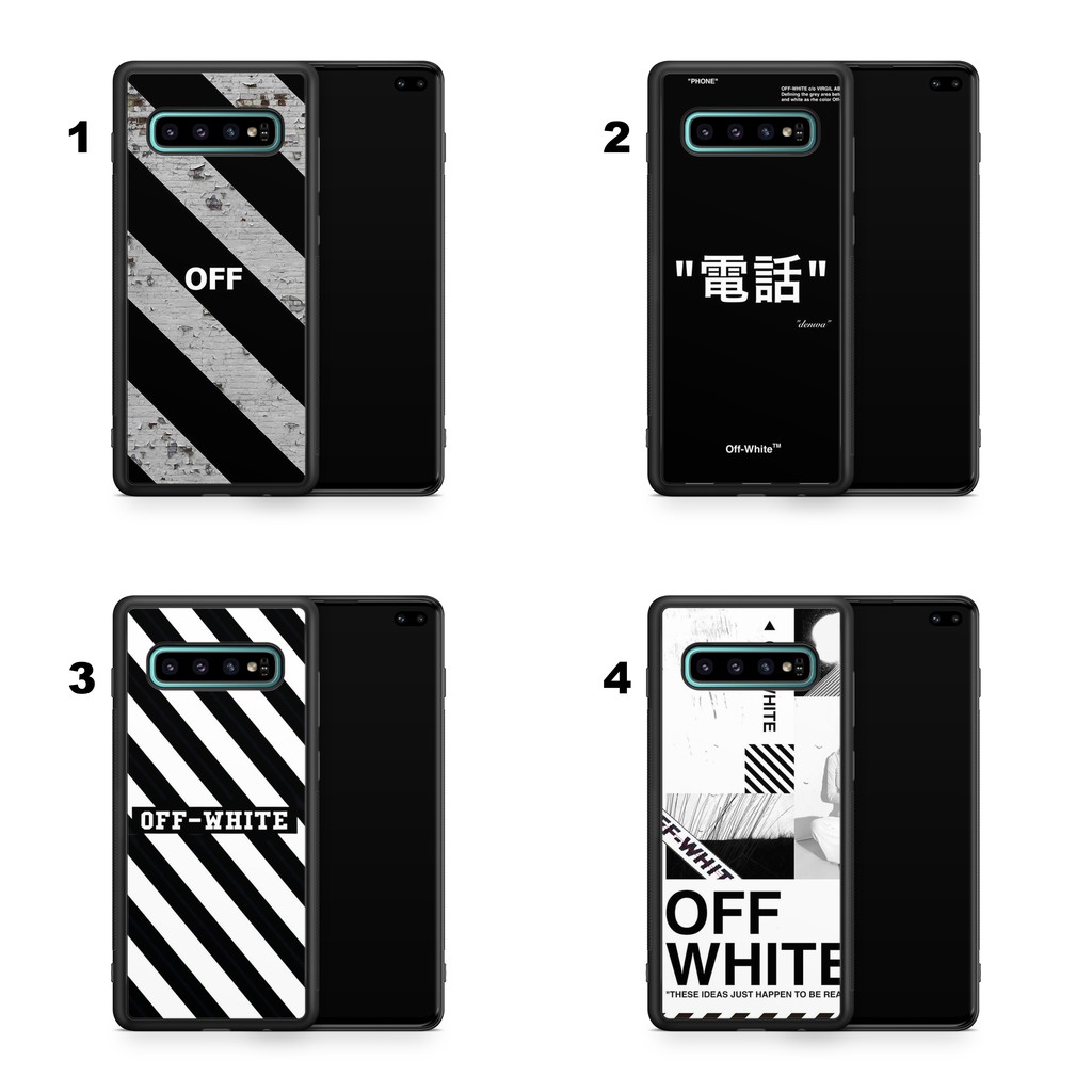 Off White Samsung Galaxy / S10 Plus / S10E / 9 / Note 8 / S8 / S8+ / S9 / S9+ Phone Case | Shopee Singapore