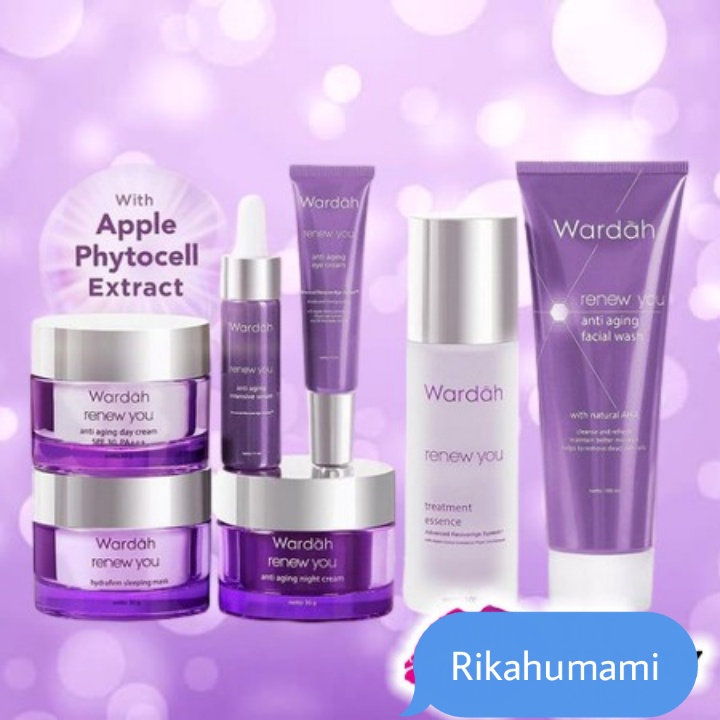 4r Wardah Renew You Anti Aging Series Renew You Series Shopee Singapore
