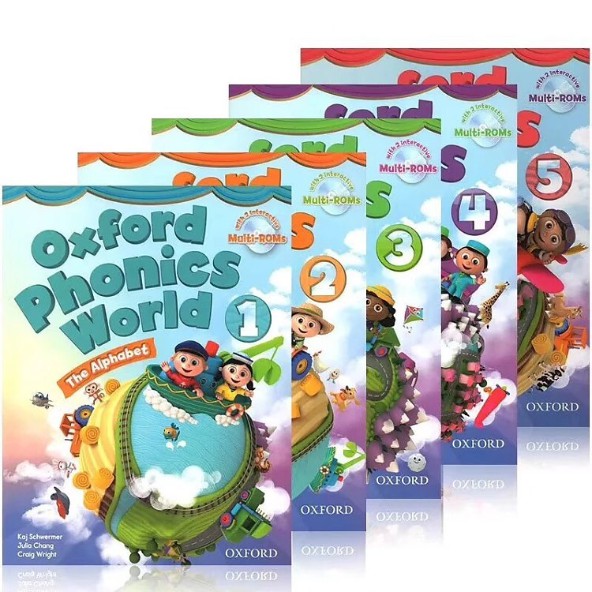 【10 Books Set】Oxford Phonics World Children English Workbook Exercise ...