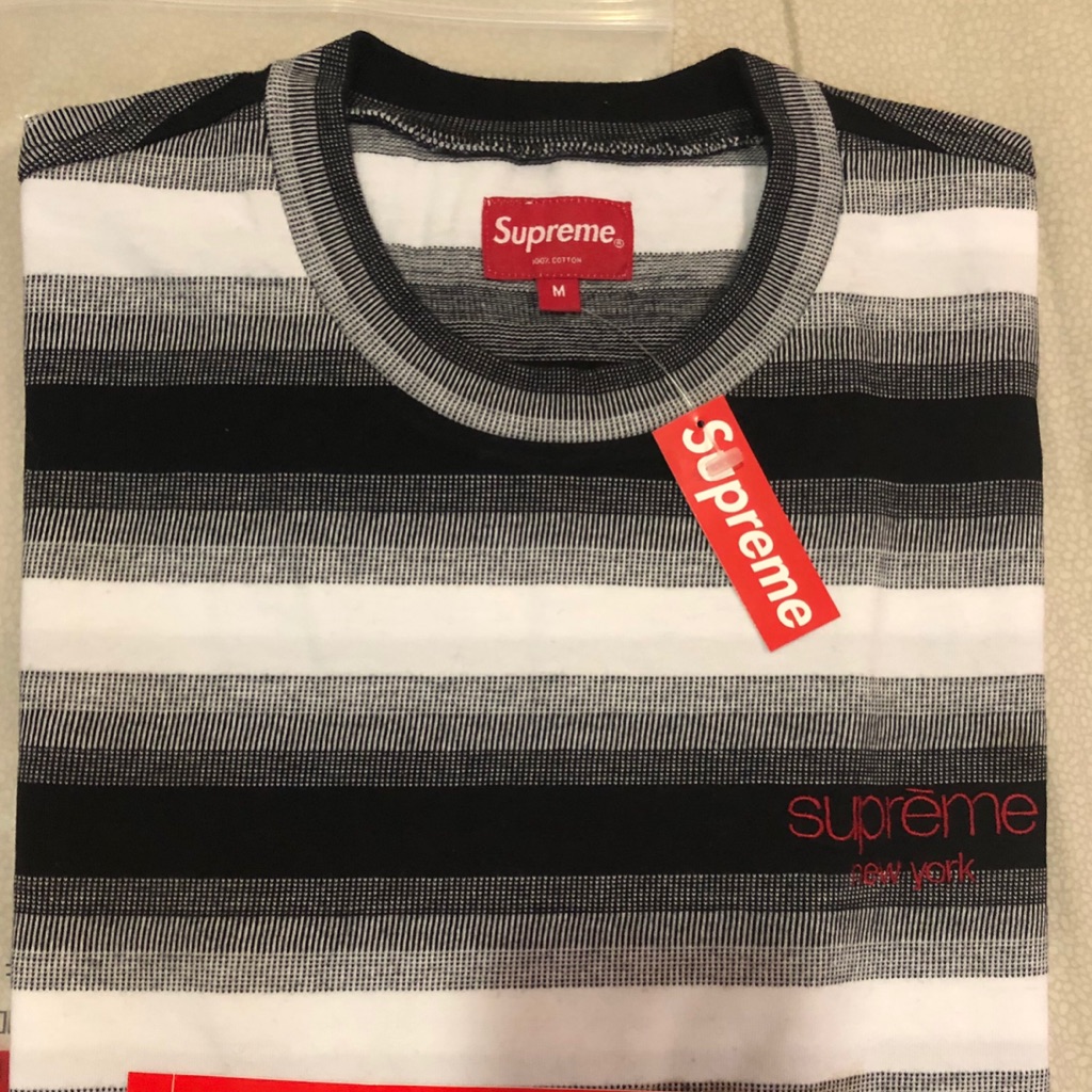 supreme white t shirt original