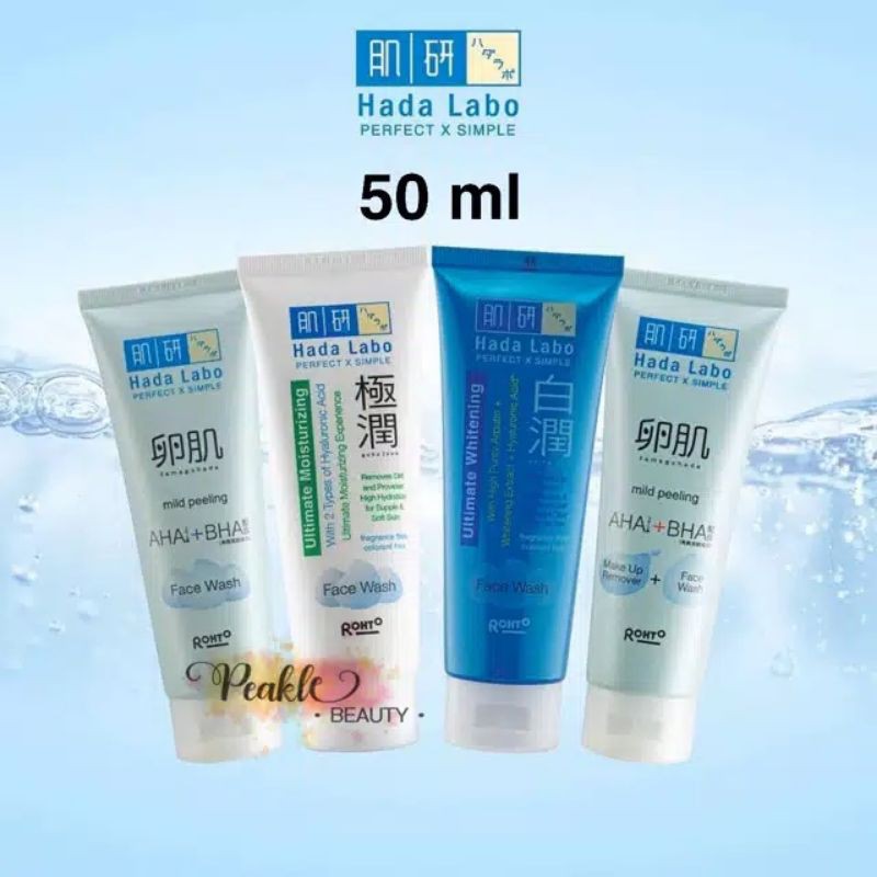 hada labo ultimate moisturizing face wash
