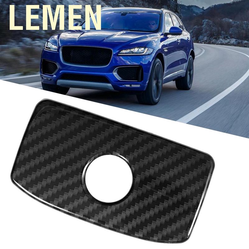 Car Carbon Outer Door Handle Cover Bowl Trim fit For Jaguar XE XF 20162018