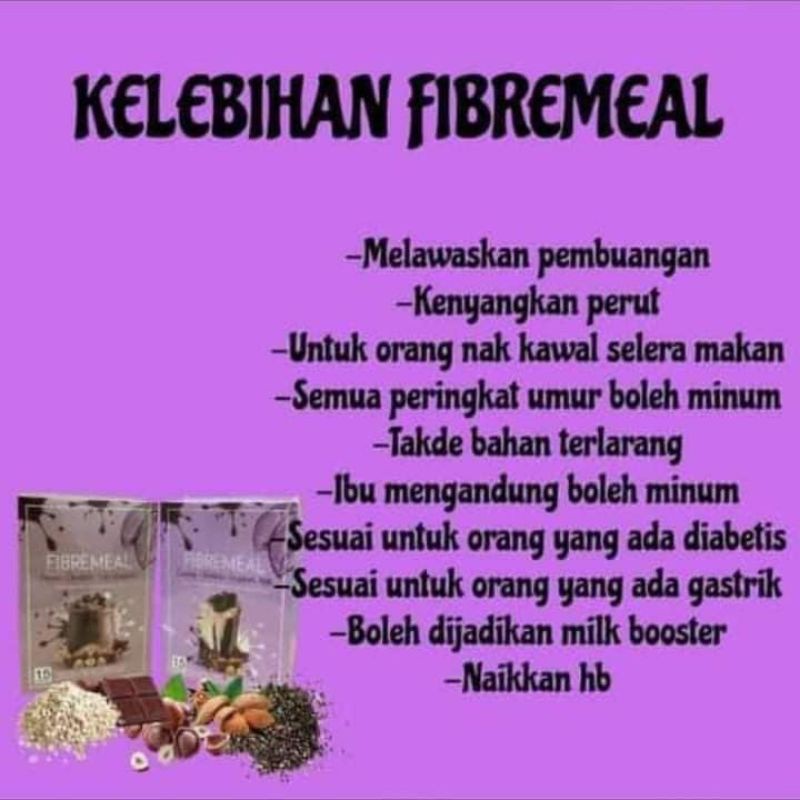 Original Fibermeal Supplement Diet Current Slim Oat Chocolate Hazelnut Fibermeal Eating Shopee Singapore