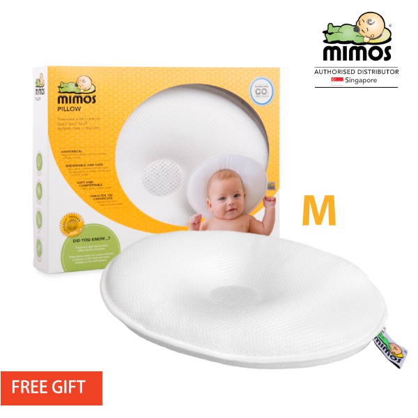 Mimos Baby Pillow Size M (6m+ / Head Size 4246cm) I Flathead