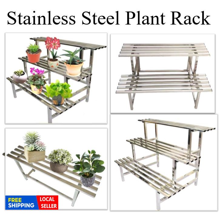Stainless Steel Plant Rack Plant Stand Flower Rack Plant holder Plant