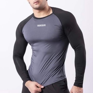 Image of thu nhỏ Men's sports shirt with body hugging form #4