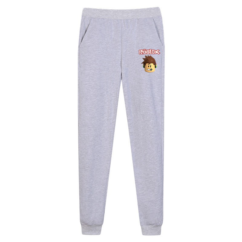 Boy S Pant Roblox Icon Trousers Cotton Pants Fashion Kids Sweatpants Shopee Singapore - roblox baby diaper pants