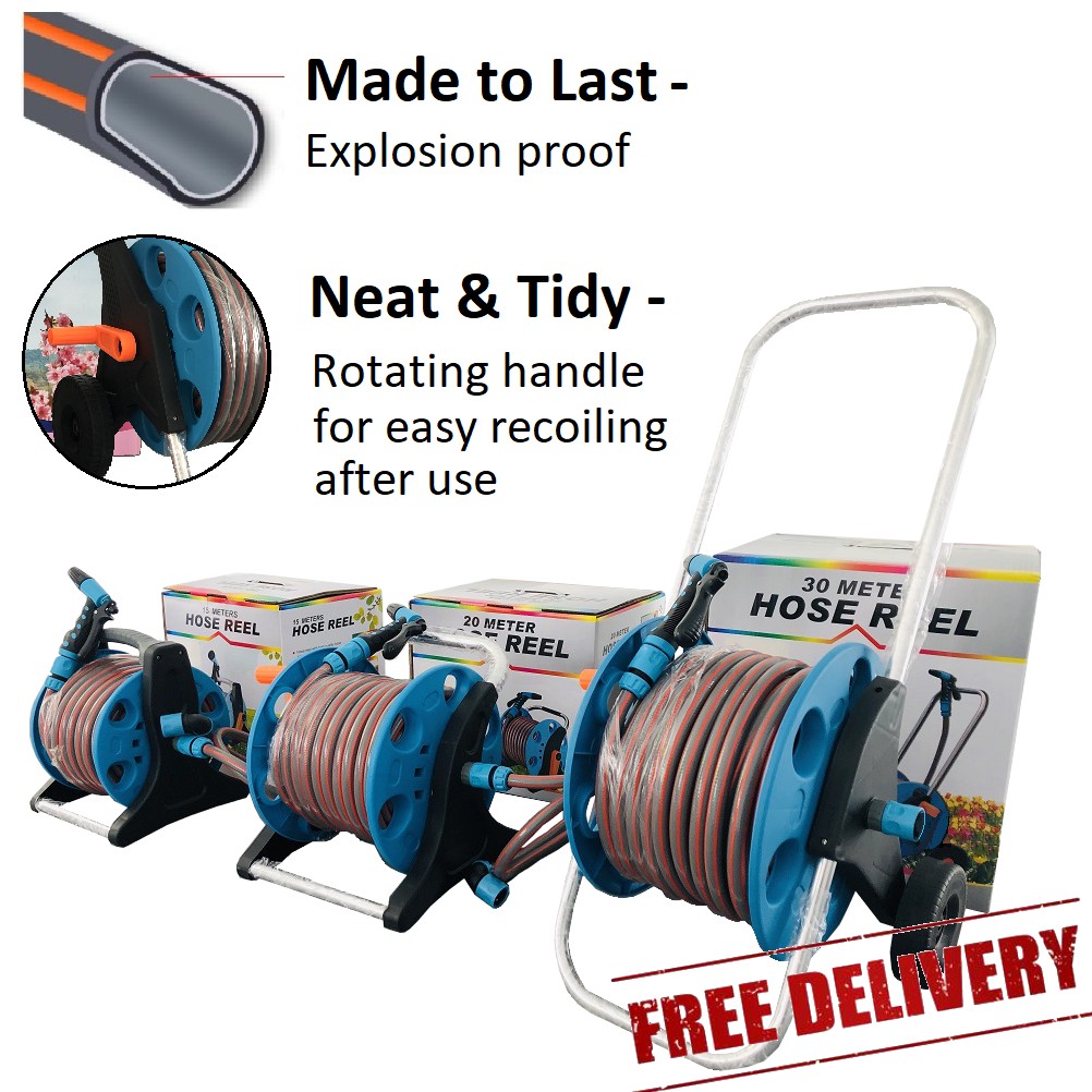 Hose Reel 15m / 20m / 30m Shopee Singapore