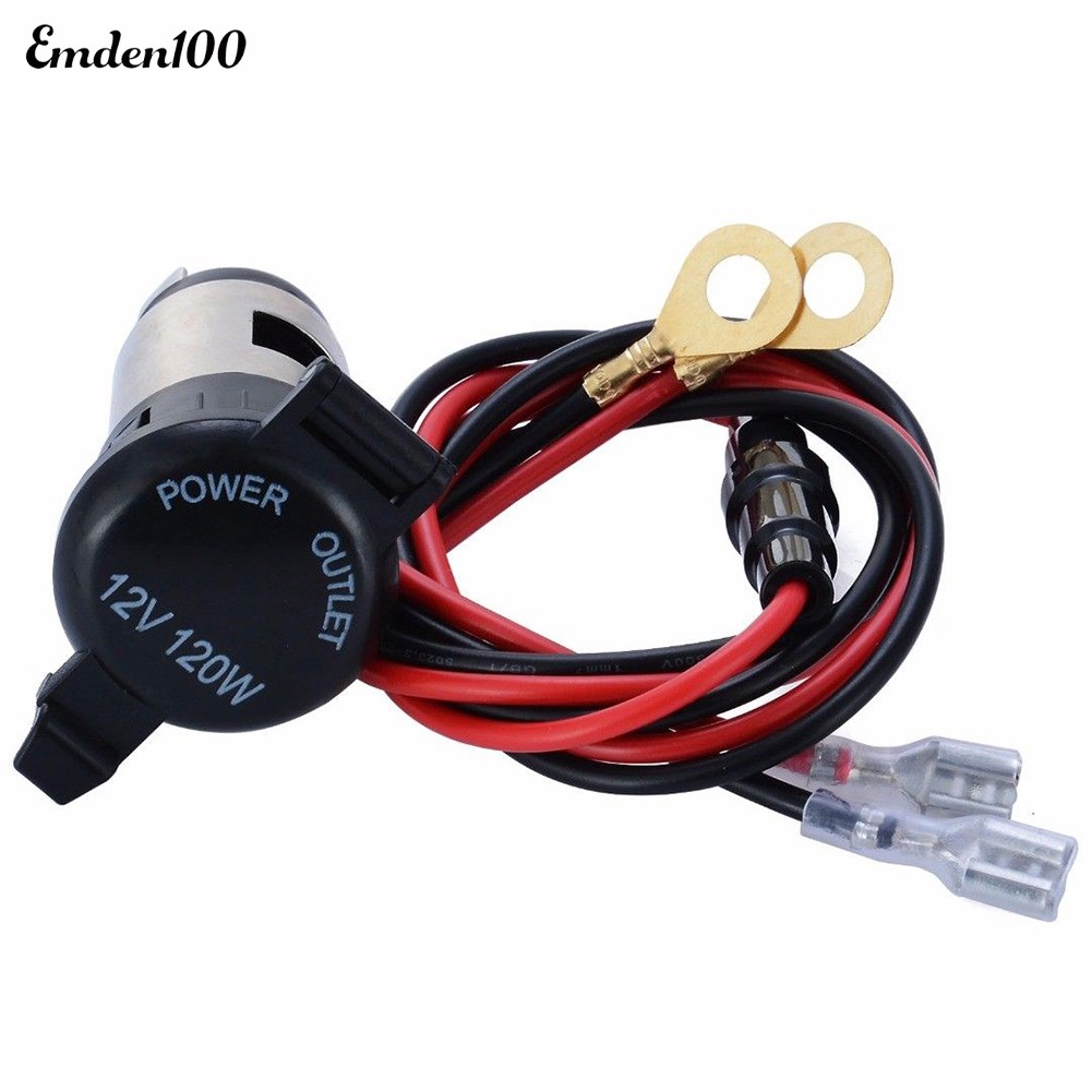 power accessory outlet for motorcycle