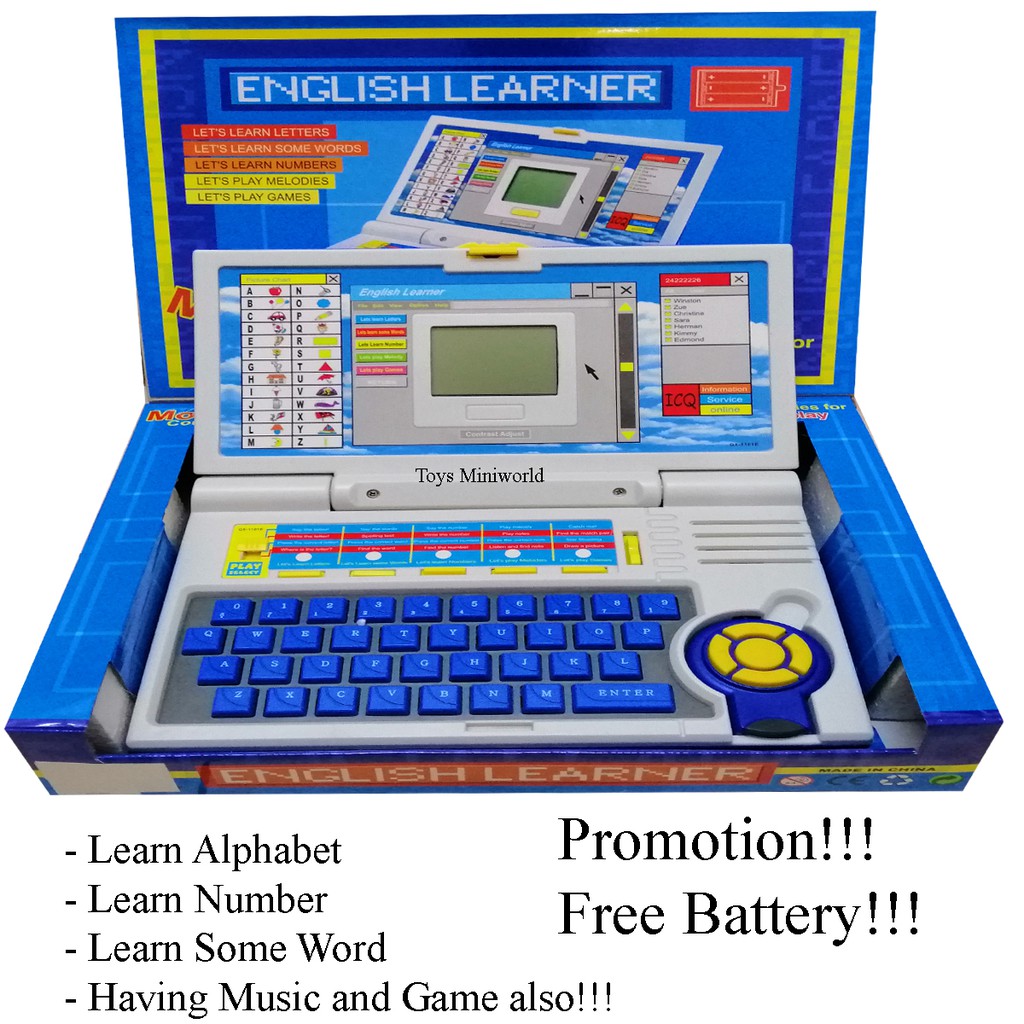 english learning laptop