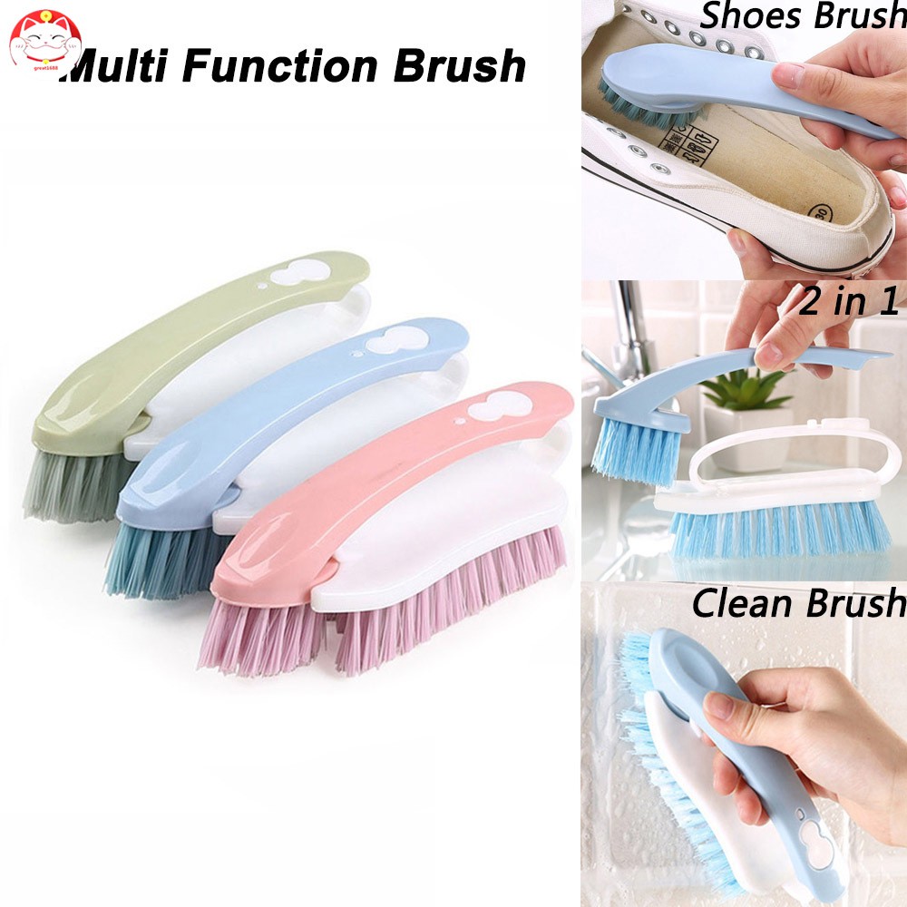 Multi-functional Laundry Brush 2 In 1 Household Soft Hair Plastic ...