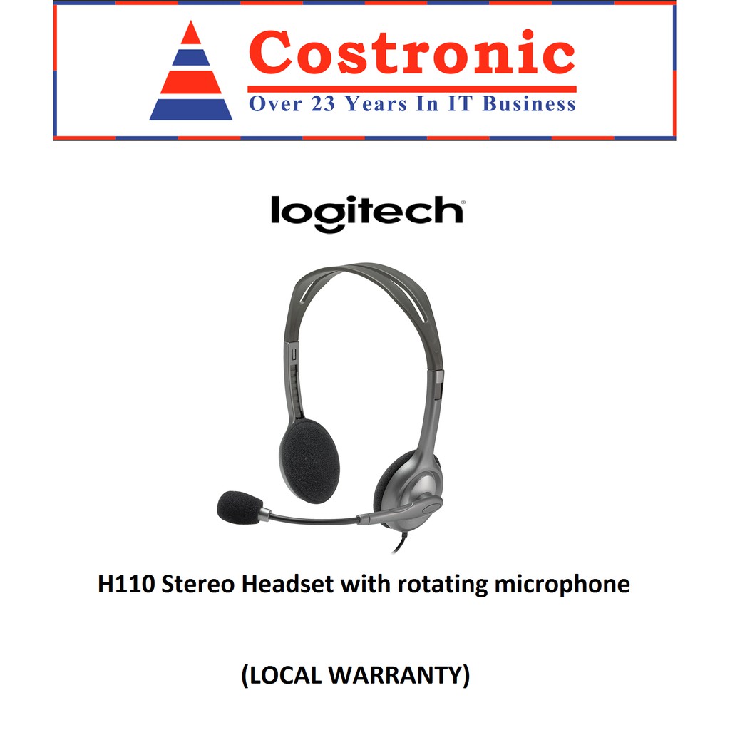 logitech h110 specs