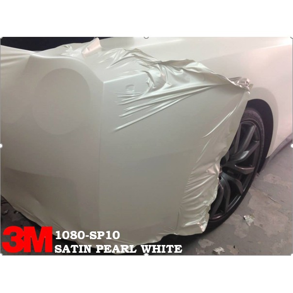 Car Wrap Audi A4 Satin Pearl White Color Change Youtube