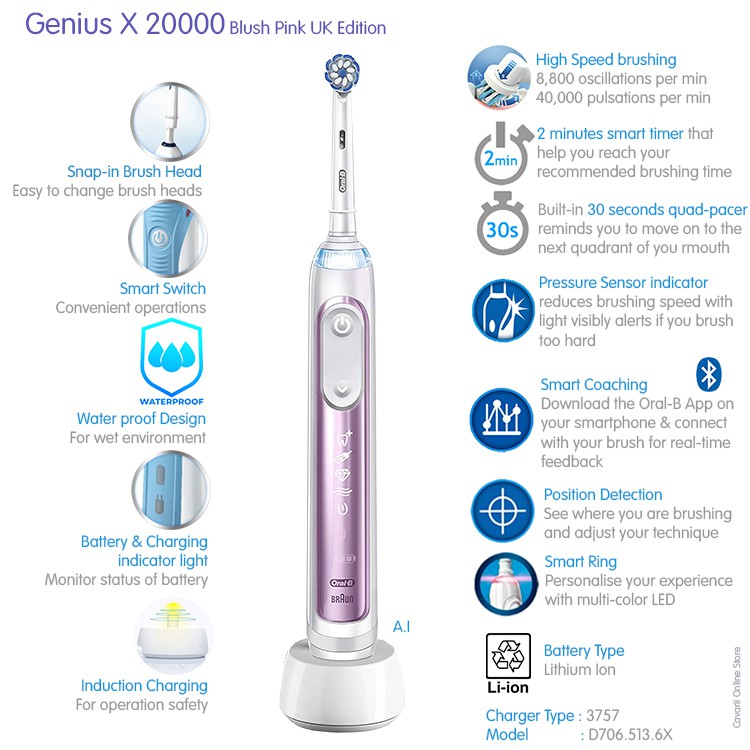 oral b genius x type 3757
