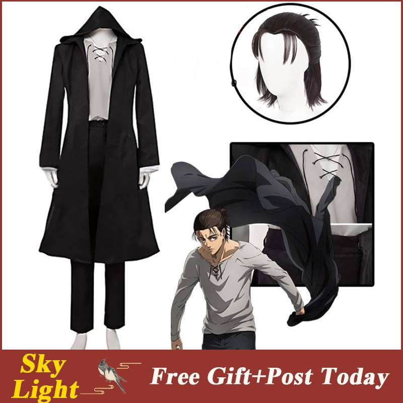 eren jaeger cosplay costume