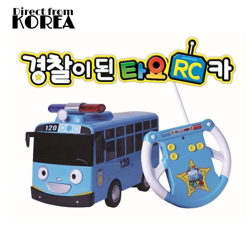  Tayo  the Little  Bus  Police  RC Car Wireless Control 
