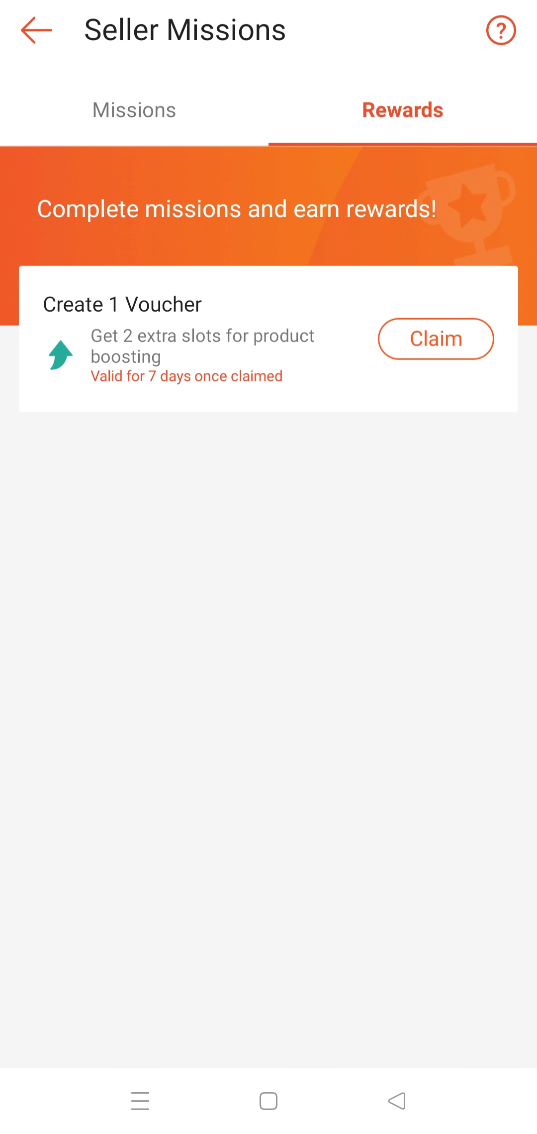 Seller Missions rewards | MY Seller Education [Shopee]