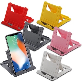 Portable Foldable Desktop Mobile Phone Holder/ Plastic Tripod Stand for Tablet Smartphone/ Universal Home Office Bracket