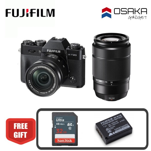 Fujifilm X T Xc16 50mm F3 5 5 6 50mm 230mm F4 5 6 7 Ois Ii Digital Camera Shopee Singapore