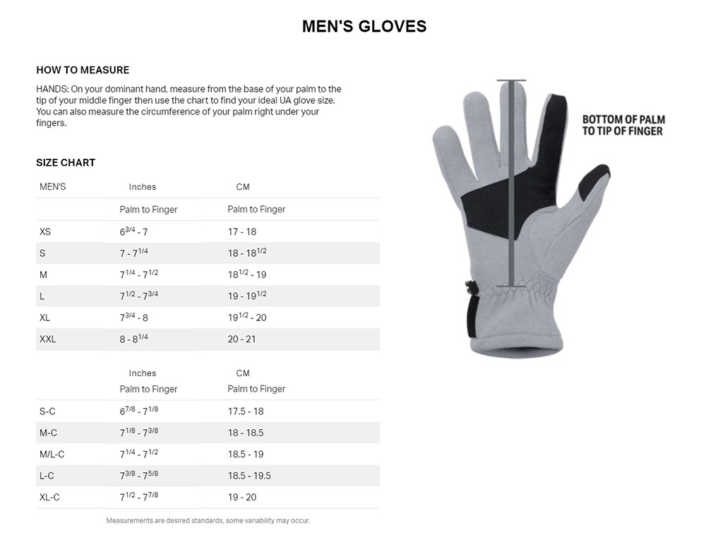 ua medal golf glove